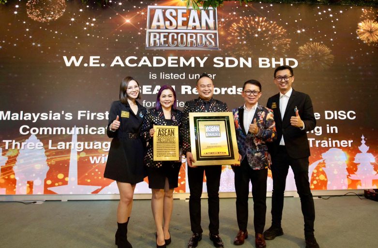 ASEAN Records Honours W.E. Academy Sdn. Bhd. for Pioneering Excellence in Corporate Training