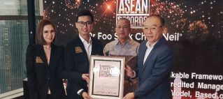 Dr. Foo Seck Chyn “Neil” Recognized by ASEAN Records for Pioneering the Bankable Framework for Smart Eco-Industrial Parks