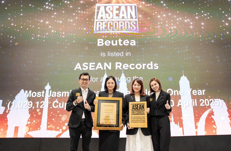 BEUTEA Sets ASEAN Record for Most Jasmine Grape Tea Sold in One Year