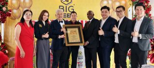 Asia Big Power Secures ASEAN Record for Largest Rooftop Beverage Can Replica at Official Big Bee Product Launch