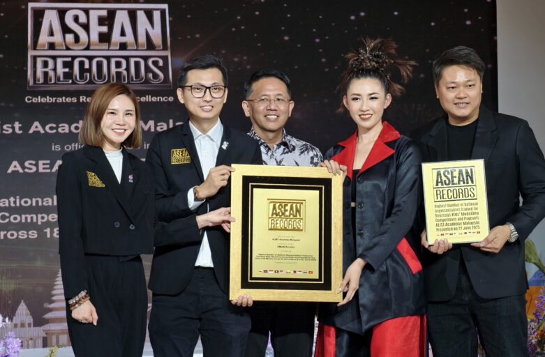 Alist Academy Malaysia Receives ASEAN Records For Outstanding Contribution to Youth Modelling Representation Abroad