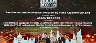 Vince Academy Sets ASEAN Records in Chinese-Language Property Coaching