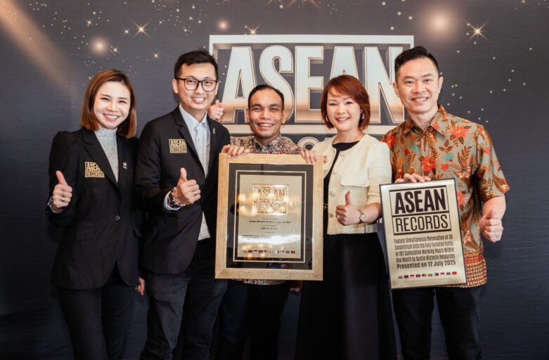 Auntie Michelle Resources Recognized by ASEAN Records for Fastest Simultaneous Renovation of 39 Condominium Units