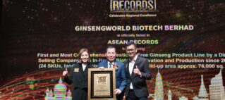GinsengWorld Biotech Recognised by ASEAN Records for Two Regional Milestones in the Ginseng Wellness Industry