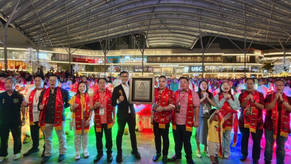 Official ASIA Records: Largest LED Lion Dance Ceremony
